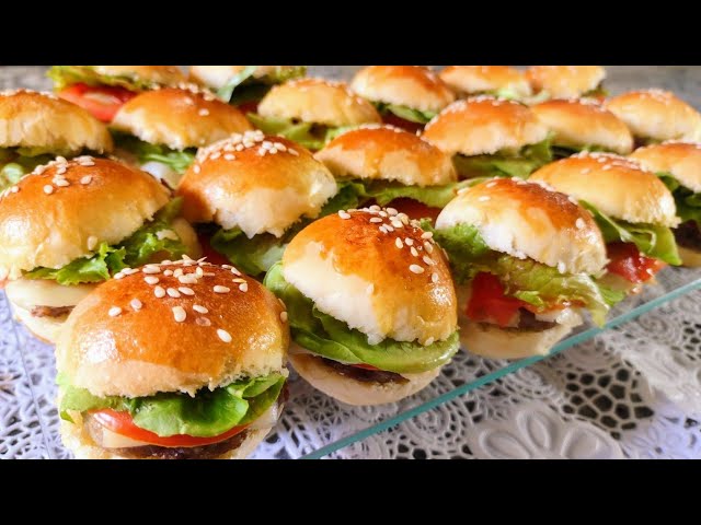 109) Mini Hambúrguer